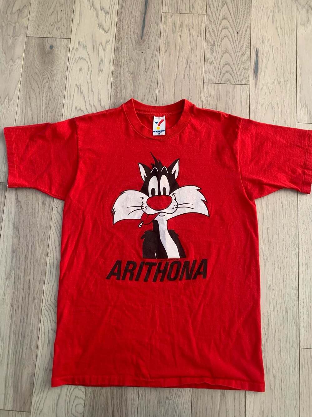 Vintage 1983 Artex Sportswear Sylvester the Cat "Arithona" T-Shirt Size L